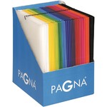 Pagna Pagna: Elastomap A4 "Lucy Colours" met klep (per stuk)