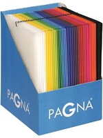 Pagna Pagna: Elastomap A4 "Lucy Colours" met klep (per stuk)