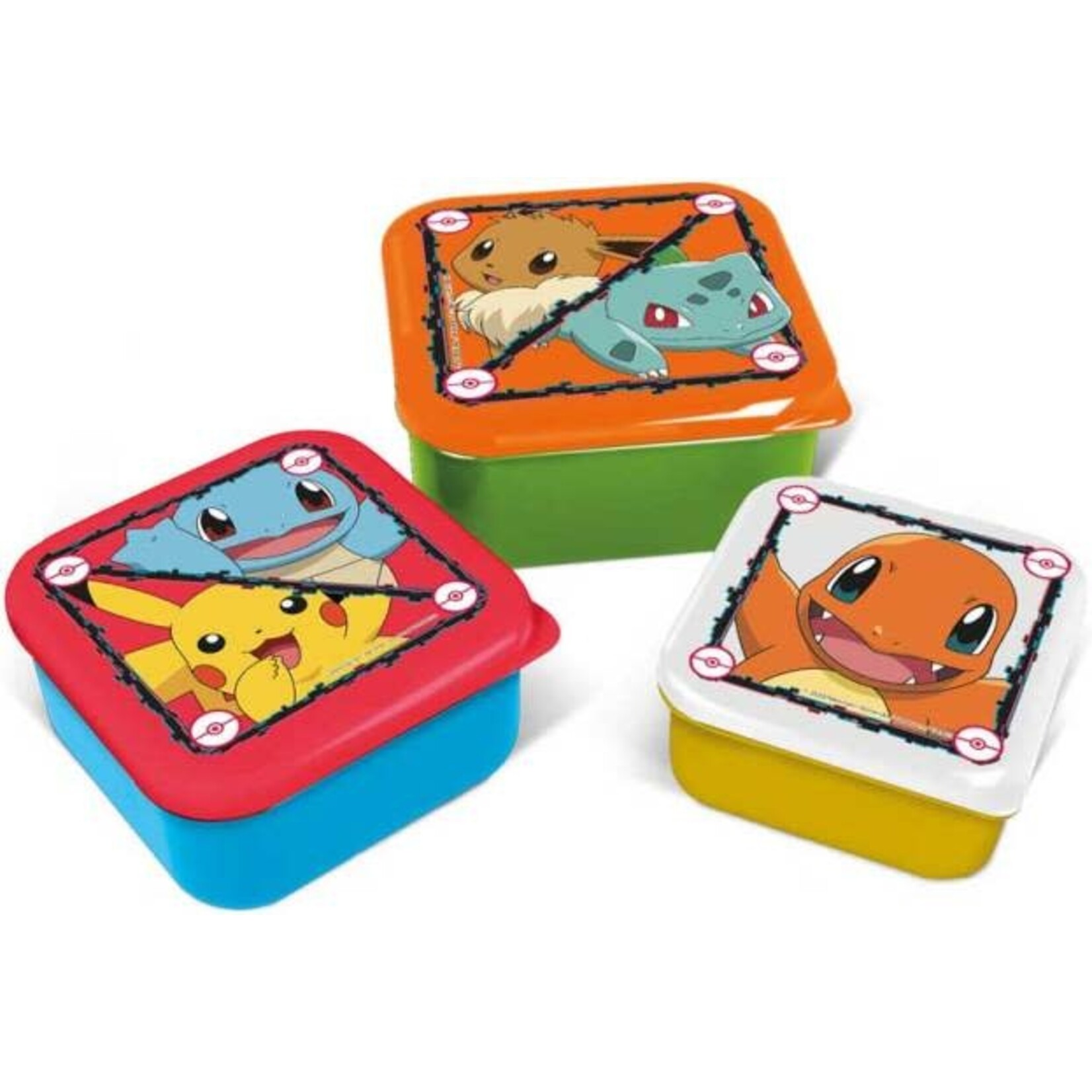 pokemon Pokemon Snack Box 3 stuks