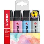 Stabilo Stabilo: Markeerstiften "Boss Original" set van 4 stuks - Pastel Assorti