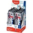 Maped Maped: Passer "Stop System" 3-delig, 2mm mine, benen uit metaal (per stuk)