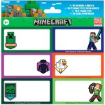 Minecraft Minecraft: Zelfklevende schooletiketten (3 vel)