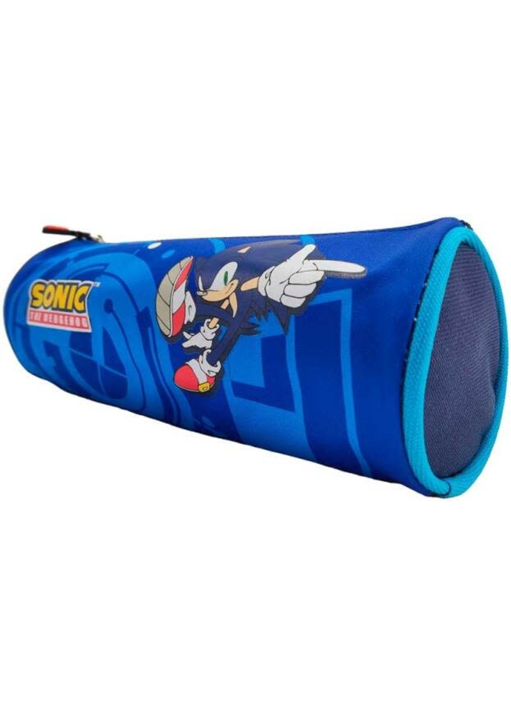 Sonic Sonic the Hedgehog pennenetui rond 7x22x7