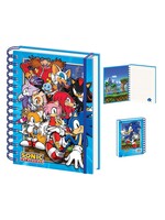 Sonic Sonic The Hedgehog Green Hill Zone Gang - A5 Notitieboek