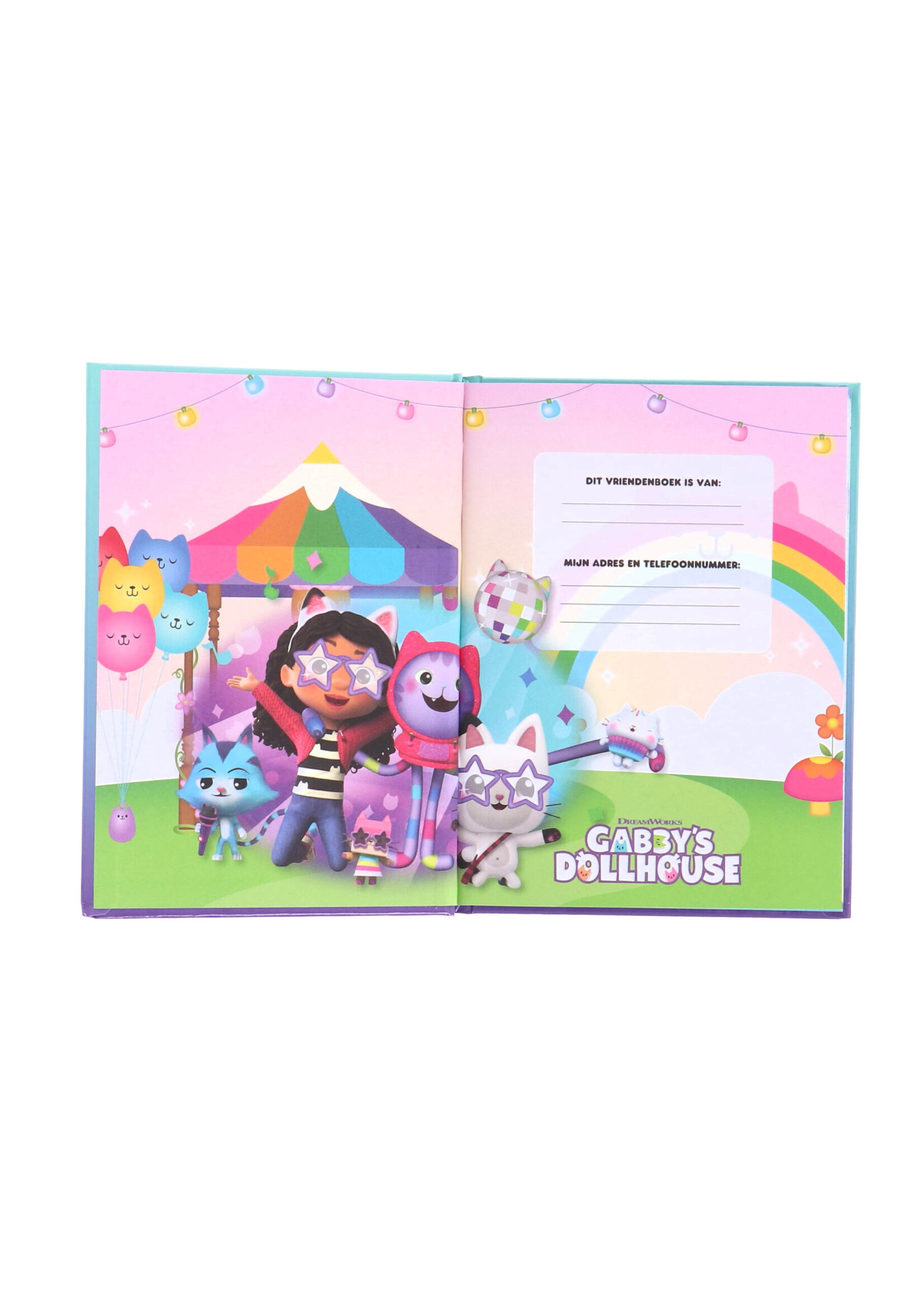 Gabbys Dollhouse Vriendenboek Gabby`s Dollhouse