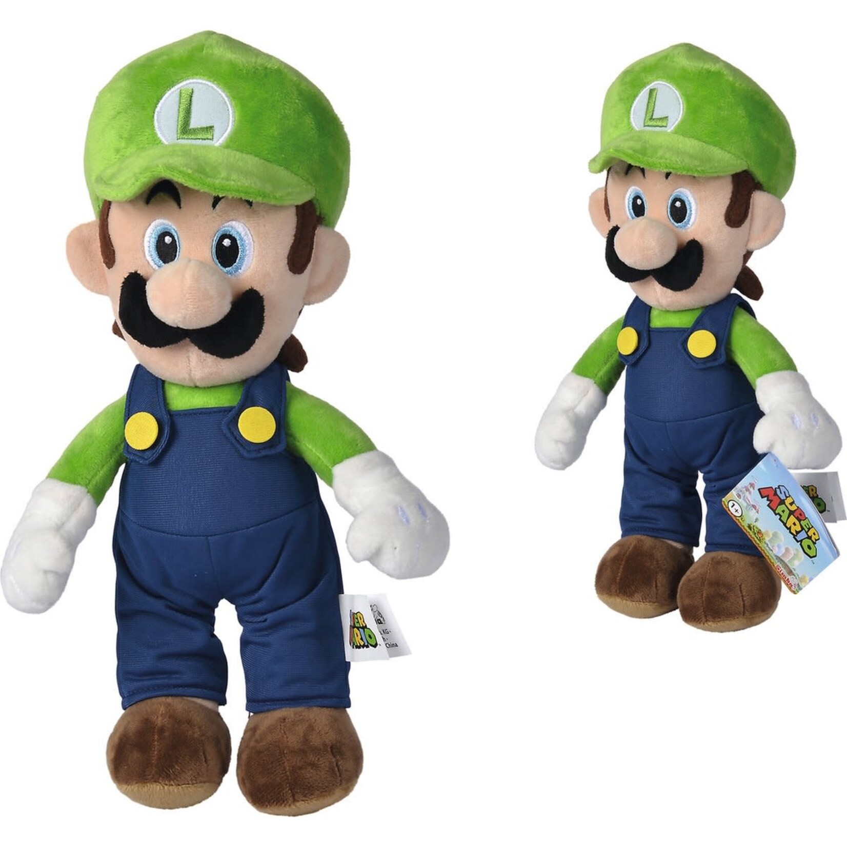 Super Mario Knuffel Luigi 30 cm