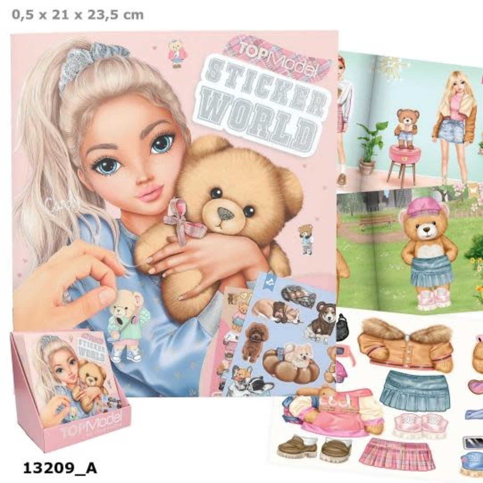 Topmodel TOPModel Stickerworld TEAM TEDDY