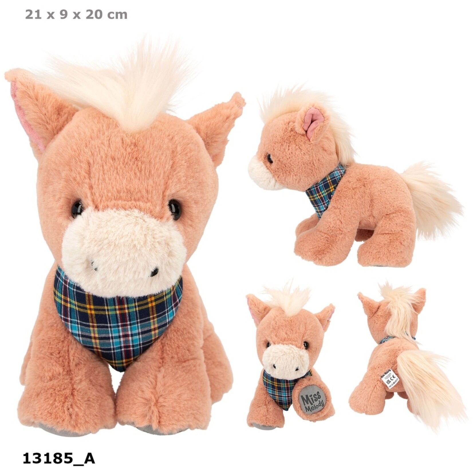 Miss Melody Miss Melody knuffel Dancer 20cm