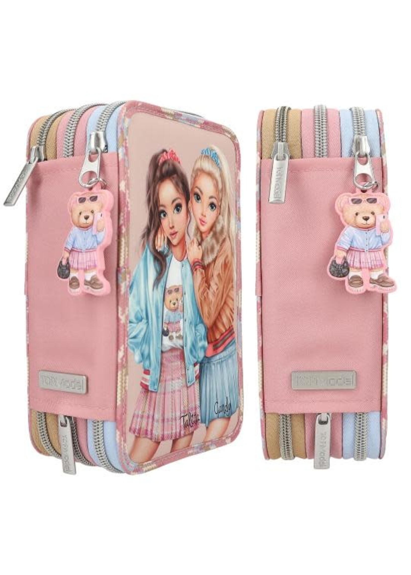 Topmodel TOPModel 3-vaks etui TEAM TEDDY