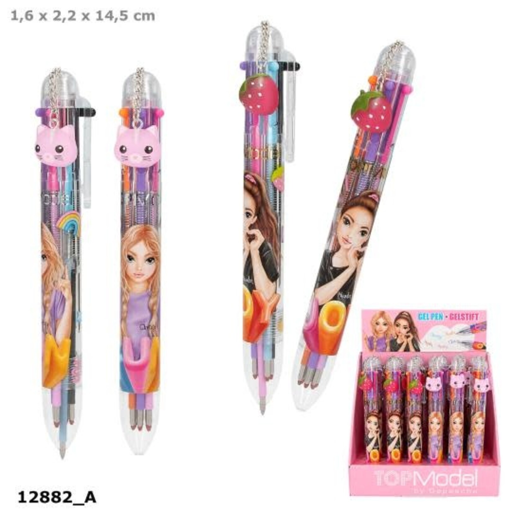 Topmodel TOPModel gelpen met 6 kleuren (per stuk)