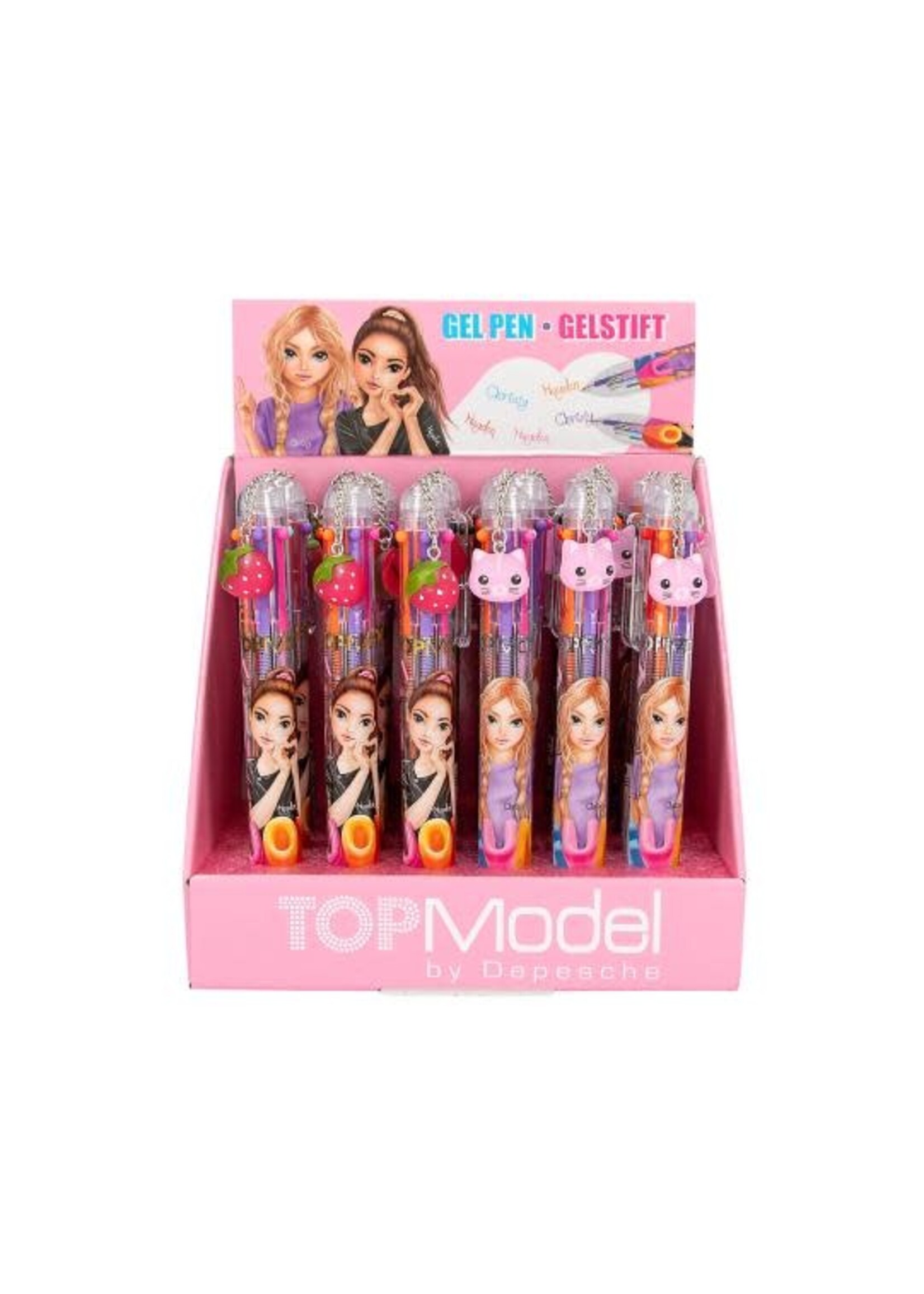 Topmodel TOPModel gelpen met 6 kleuren (per stuk)