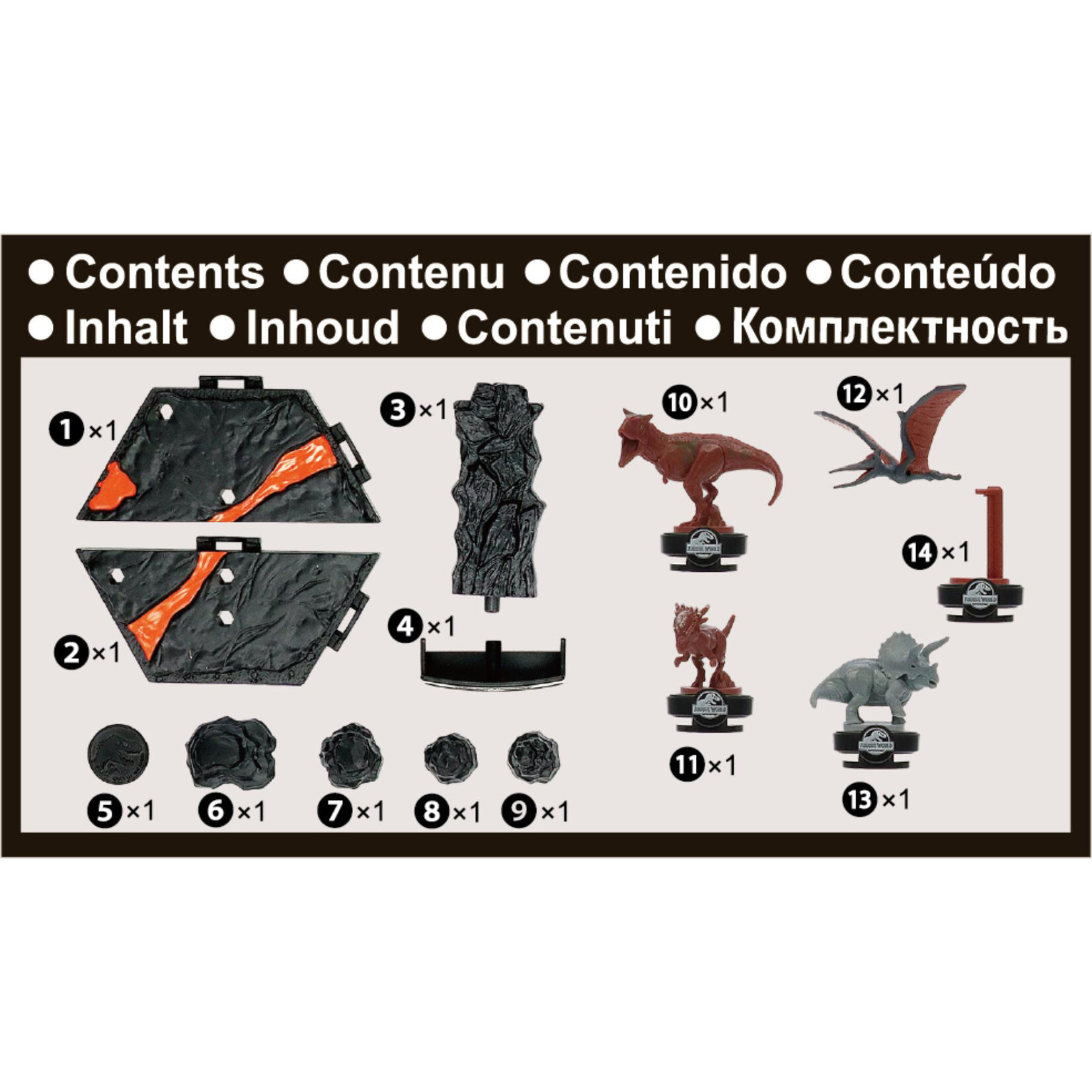 Jurassic World Jurassic World Volcano Quake - Balancing Game