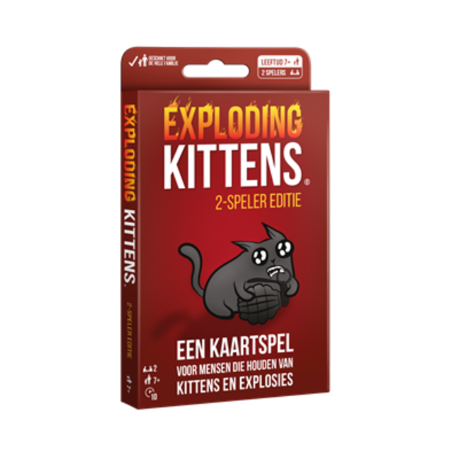 999 Games EXPLODING KITTENS 2 SPELER EDITIE NL