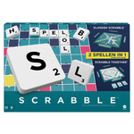 mattel SCRABBLE ORIGINAL BORDSPEL- TWEE SPELLEN IN 1