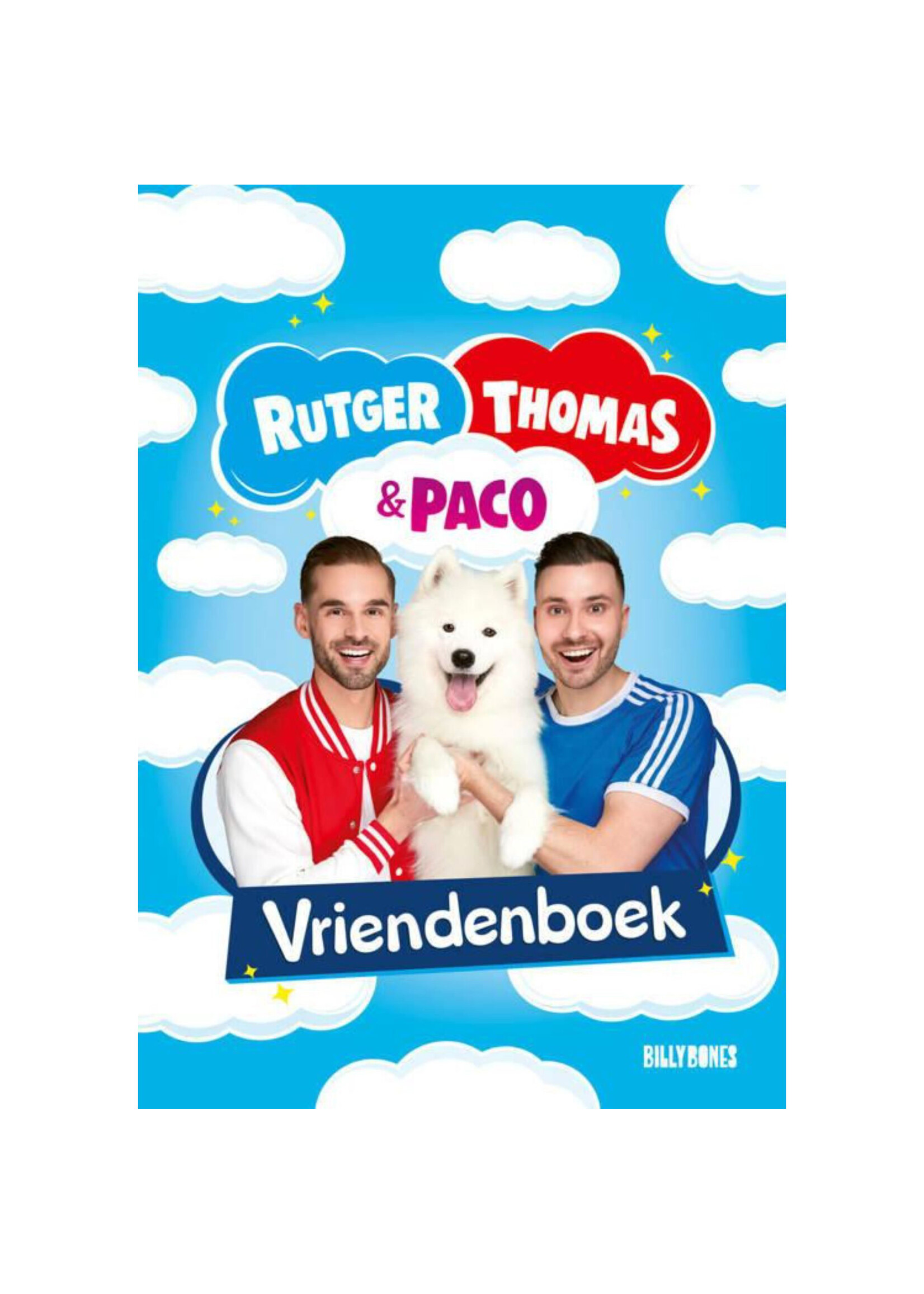 Billybones Het Vriendenboek Rutger, Thomas & Paco