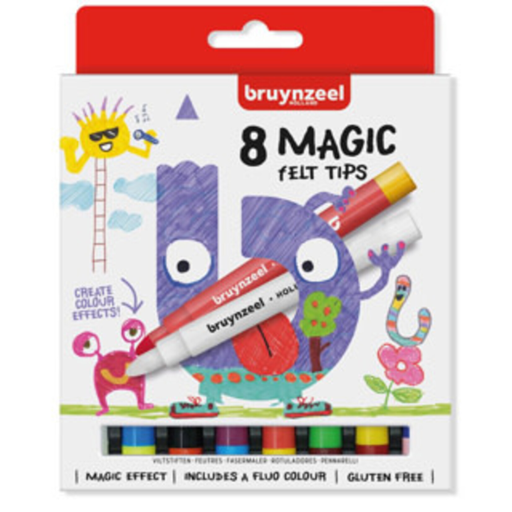 Bruynzeel MAGISCHE VILTSTIFTEN 8