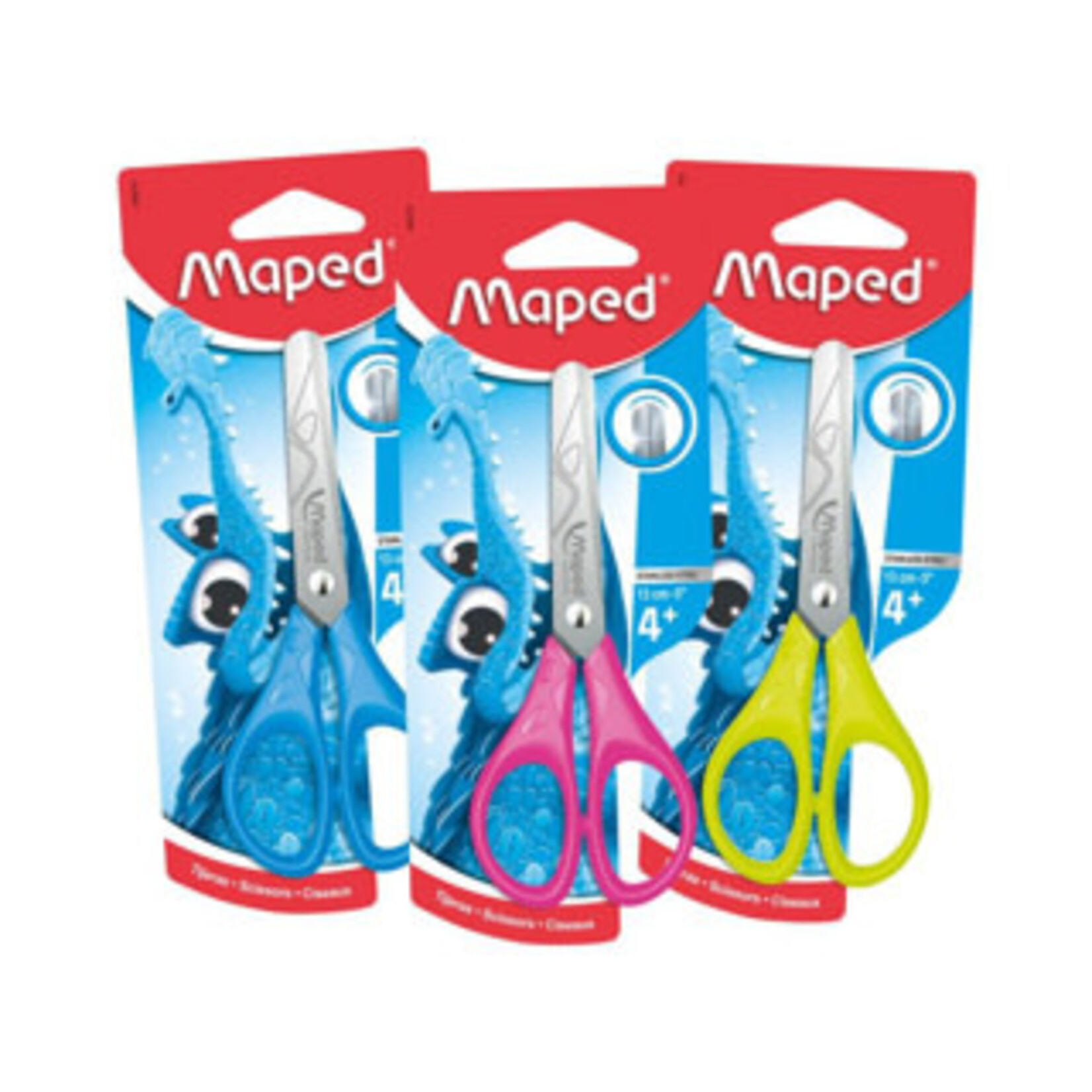 Maped Schaar Maped Ronde Punt Rechts 3 Assorti