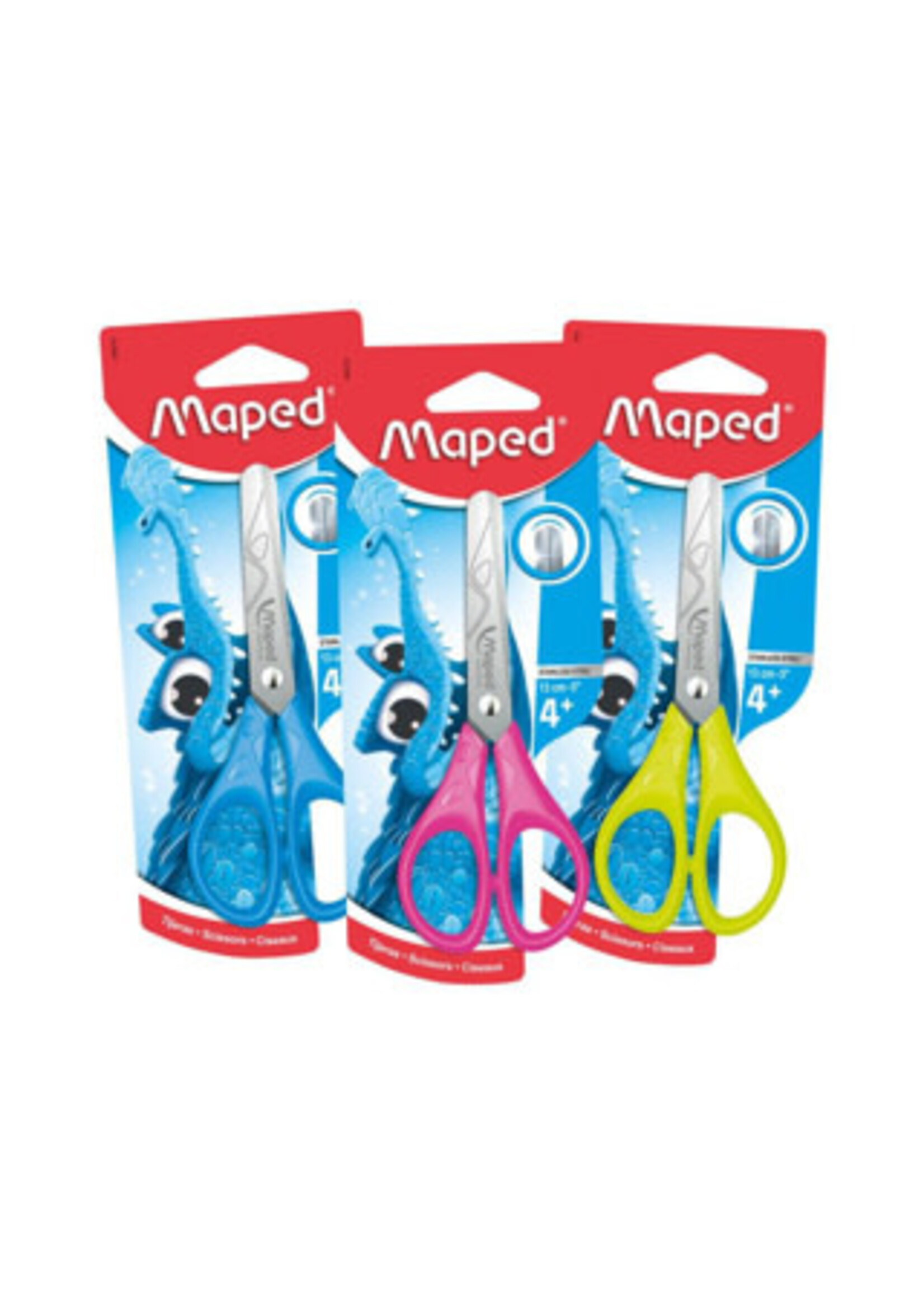 Maped Schaar Maped Ronde Punt Rechts 3 Assorti