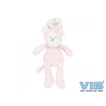VIB Pluche Aap Groot 35cm 'Very Important Monkey' Roze
