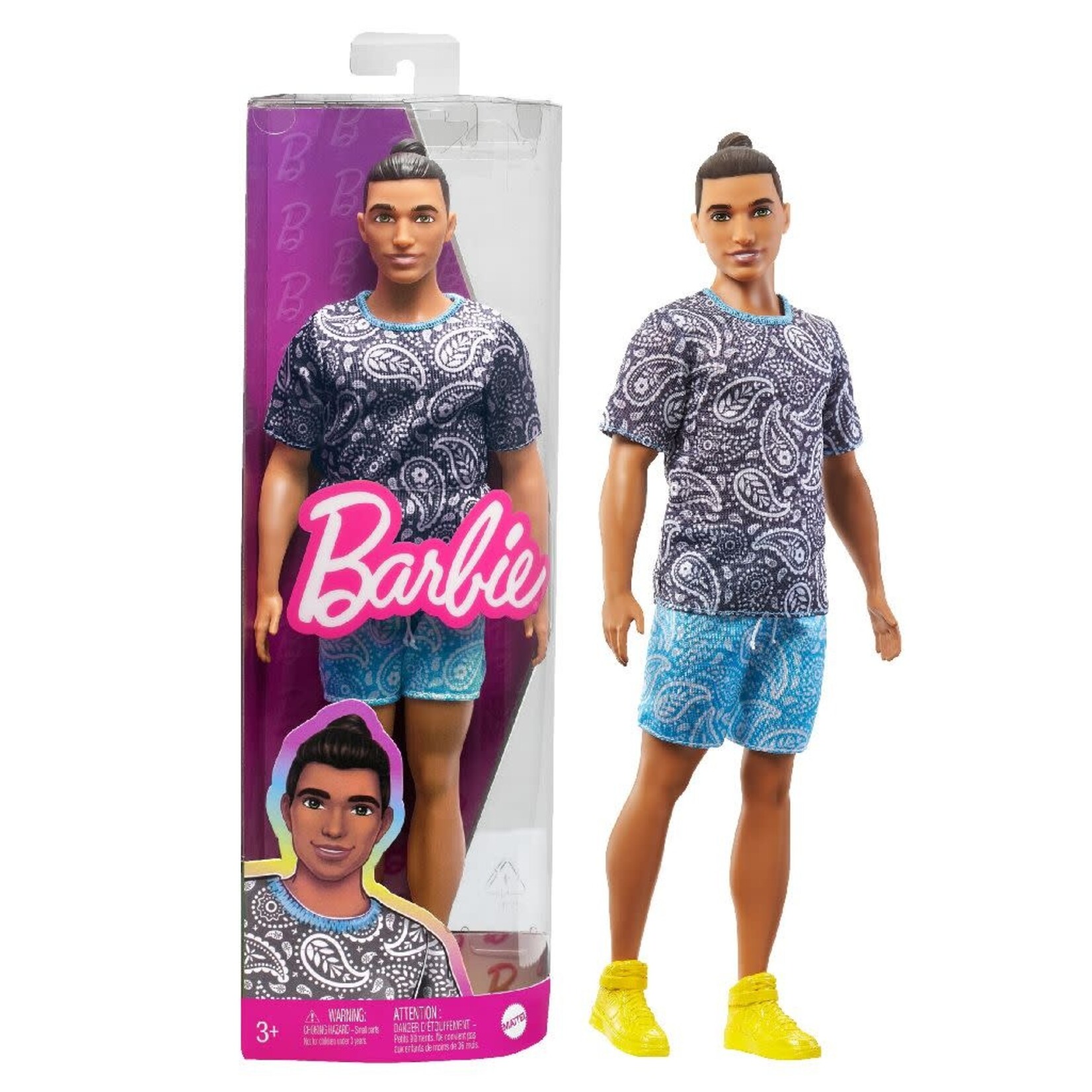 Barbie BARBIE KEN FASHIONISTA DOLL ASSORTED
