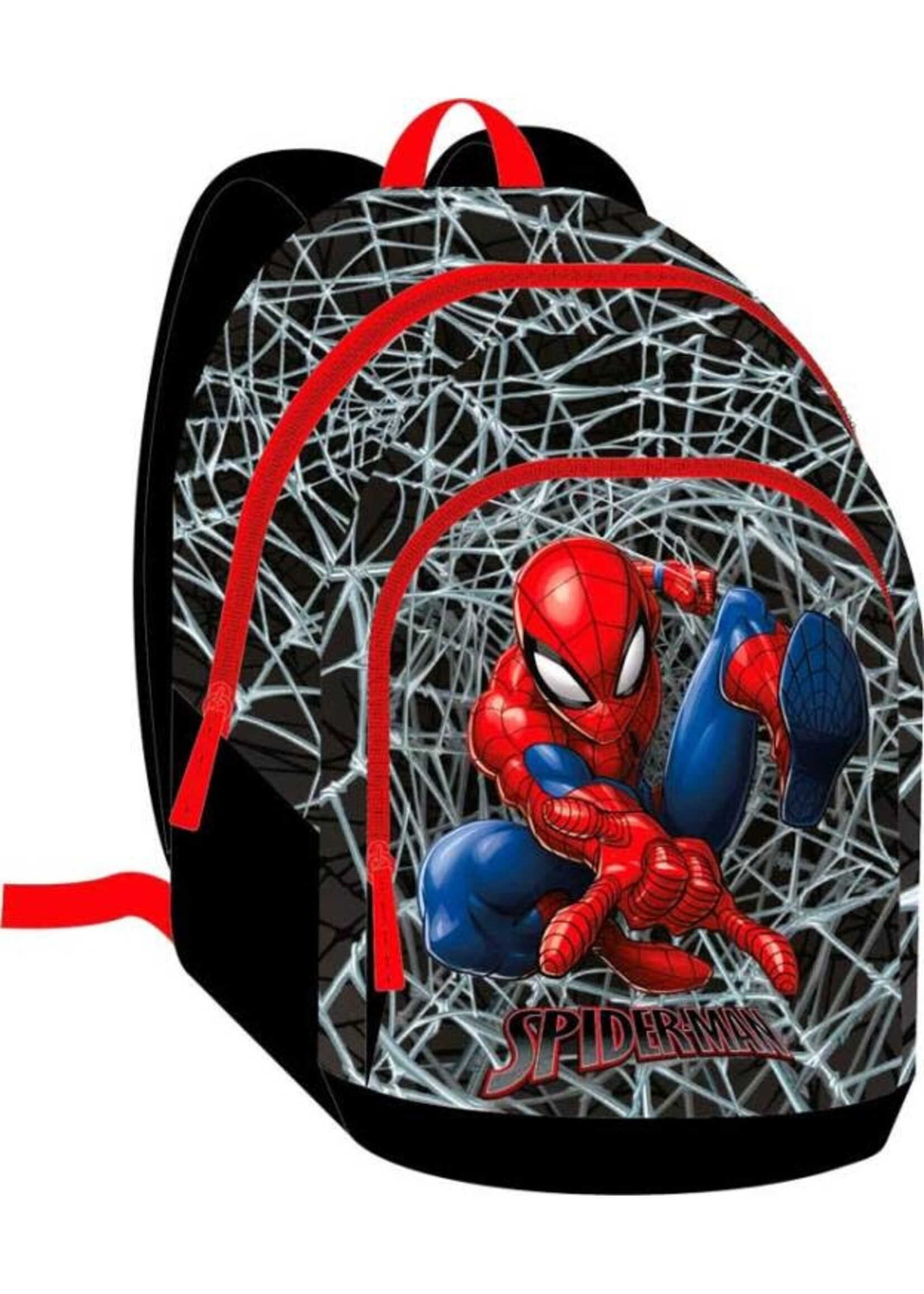 Spider-man Spiderman: Rugzak met 2 compartimenten, 38x28x16cm