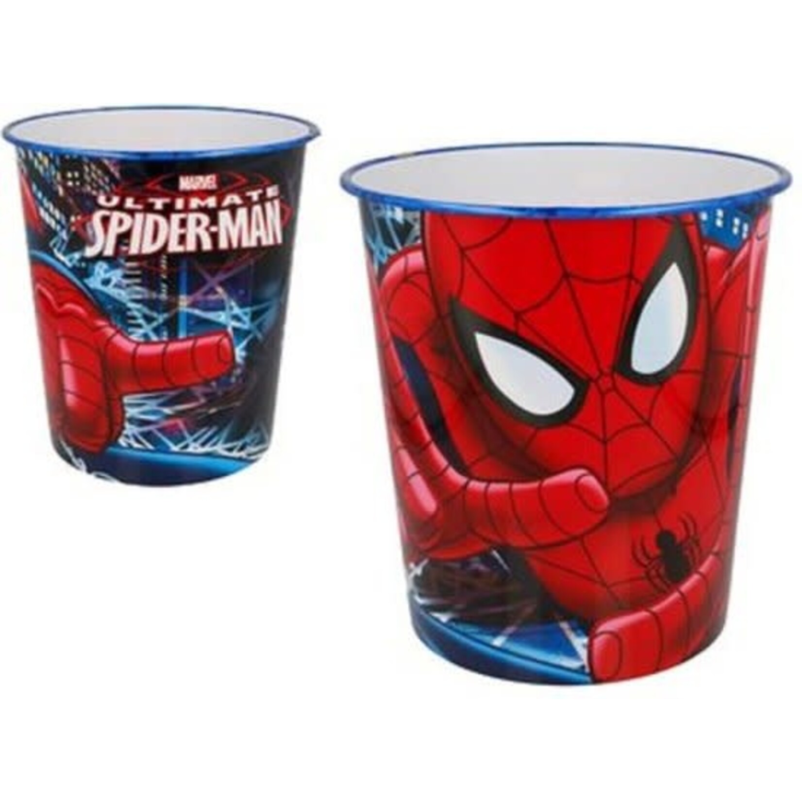 Spider-man Spiderman prullenbak