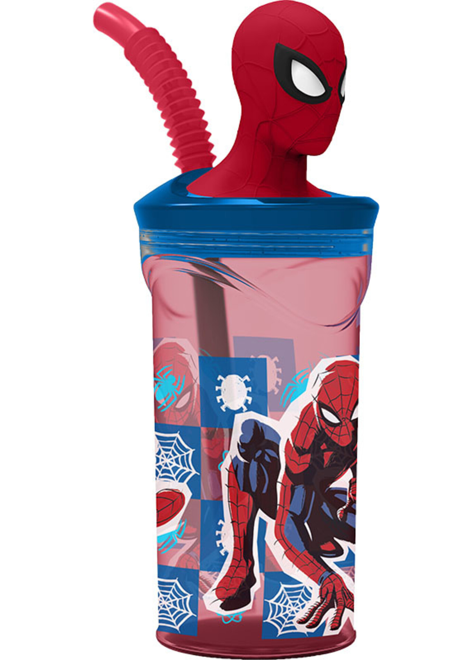 Spider-man Waterfles Spiderman Midnight Flyer Plastic 360 ml