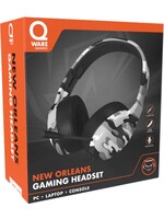 Qware Qware Gaming - Headset - New Orleans - Geschikt voor Playstation 4 - Playstation 5 - PC - Multi platform - Artic Camo White