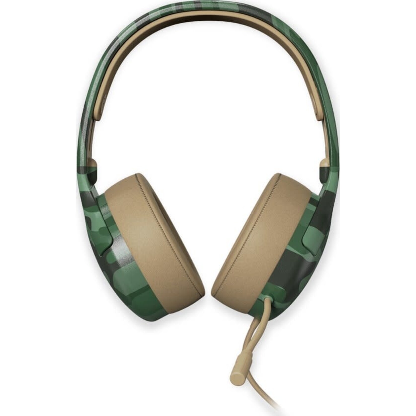 Qware Qware Gaming - Headset - New Orleans - Geschikt voor Playstation 4 - Playstation 5 - PC - Multi platform - Forest Camo Green