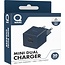 Qware Qware Mini Dual Charger (USB-C/A) with PowerDelivery - Blue