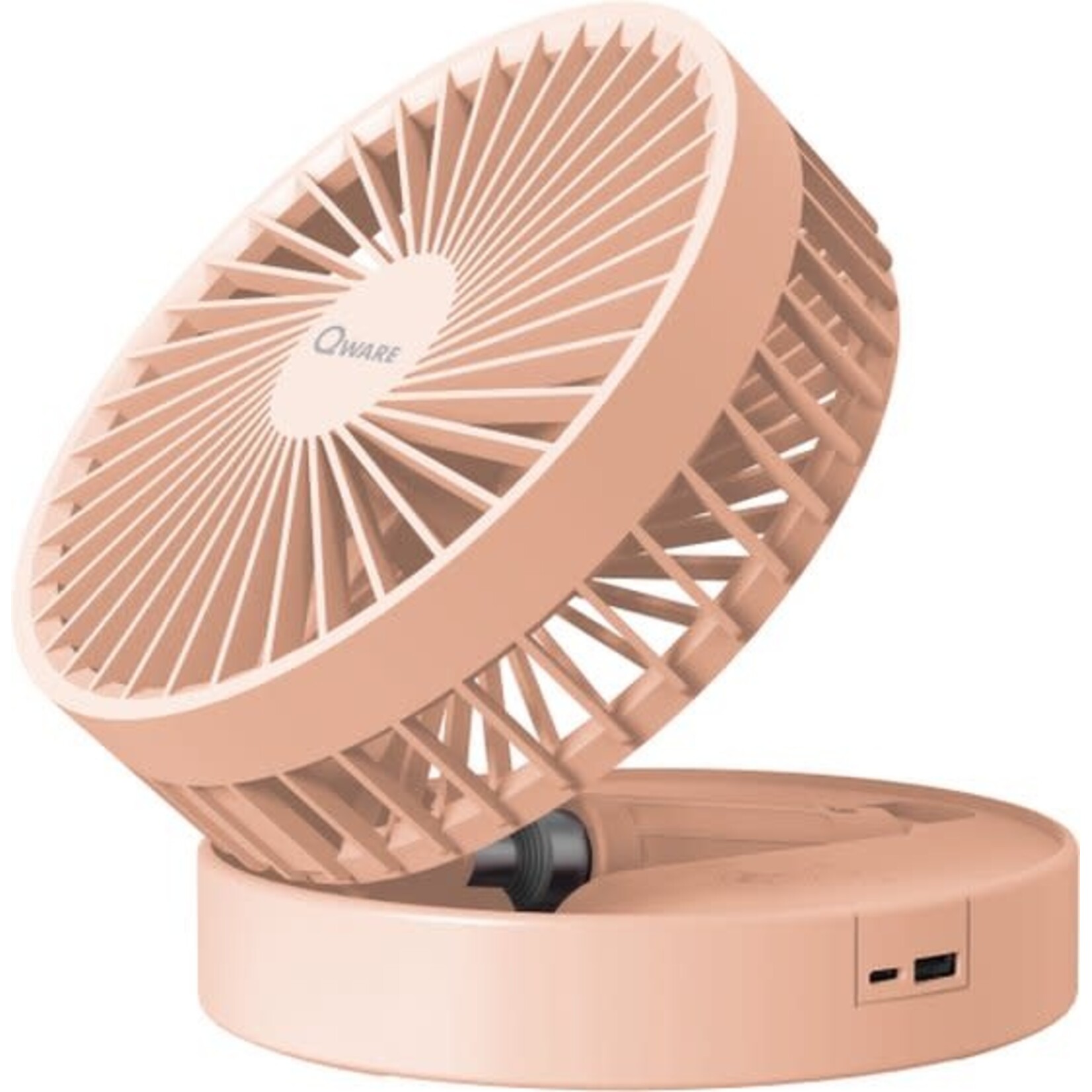 Qware QWARE PORTABLE VENTILATOR  ROZE