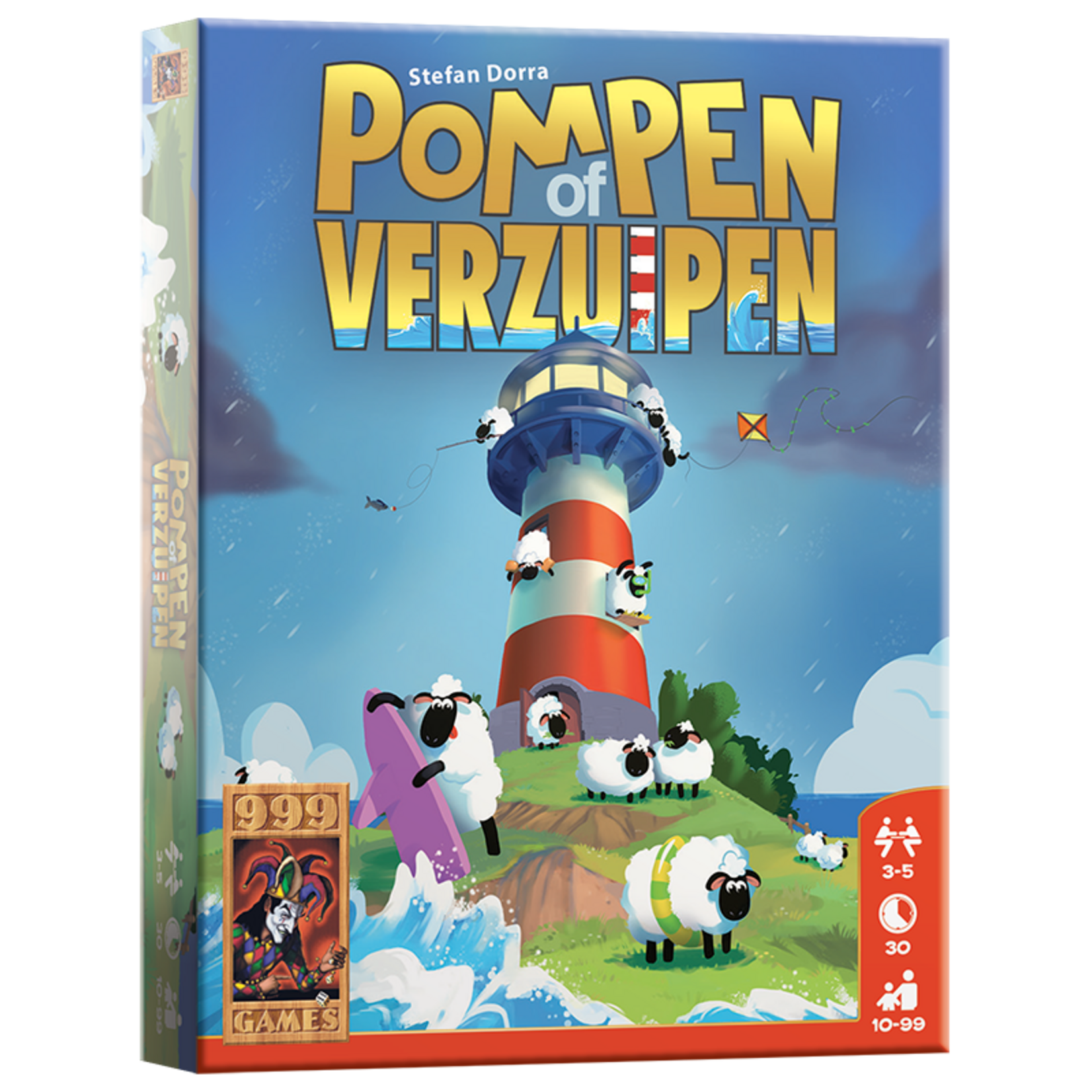 999 Games SPEL Pompen of Verzuipen
