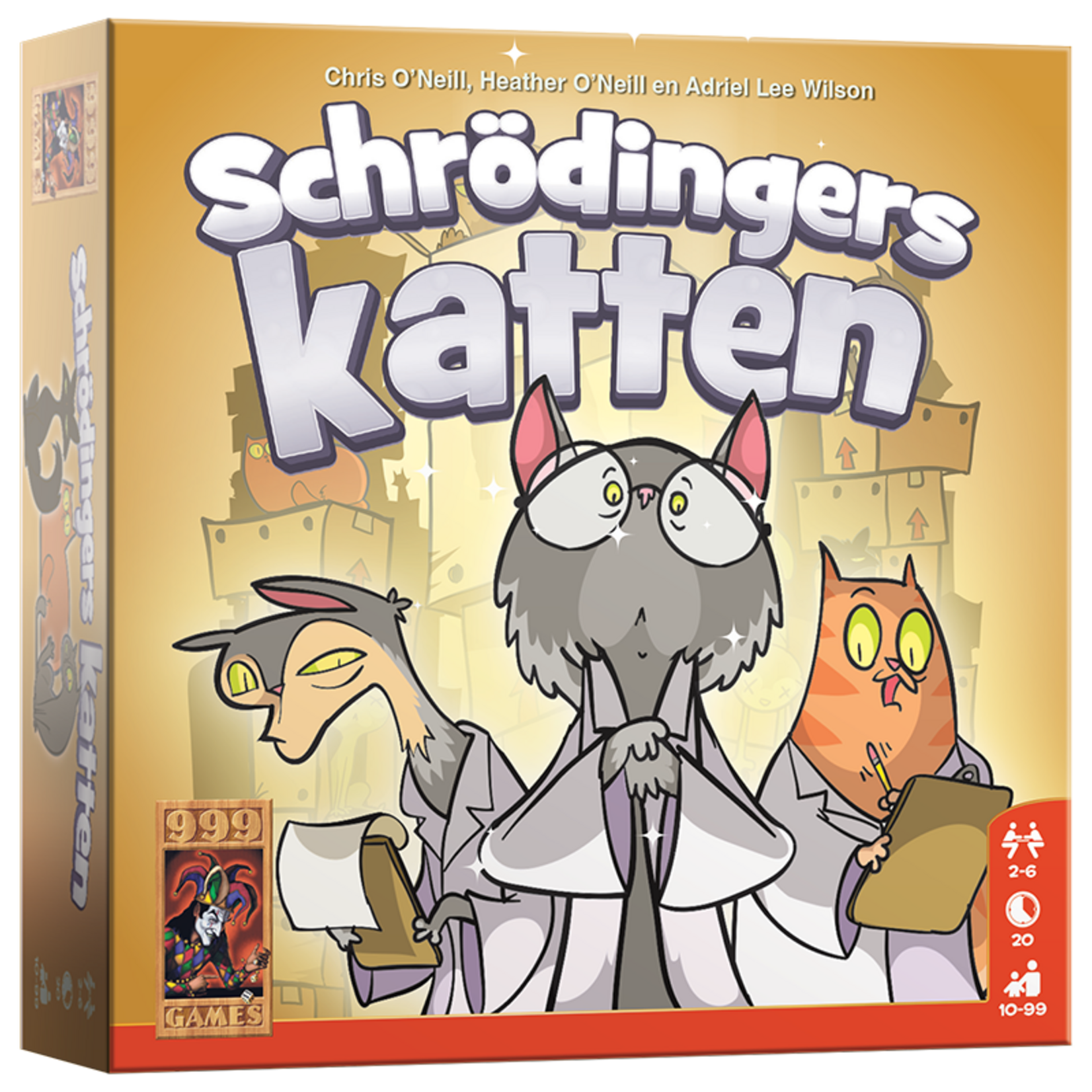 999 Games SPEL Schrödinger's Katten