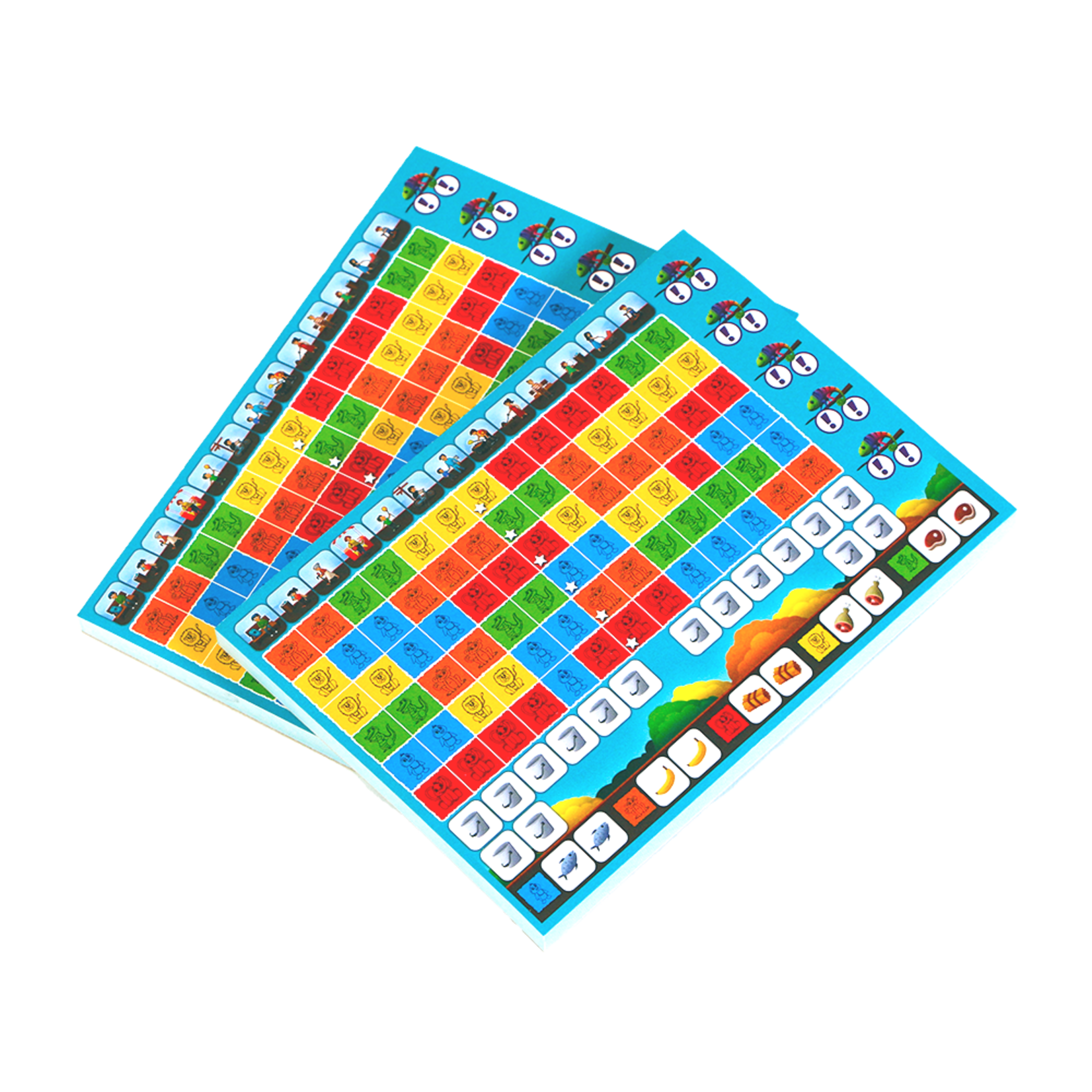 999 Games SPEL Scoreblokken Keer op Keer Kids twee stuks