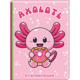 Geen Merk Axolotl vriendenboek