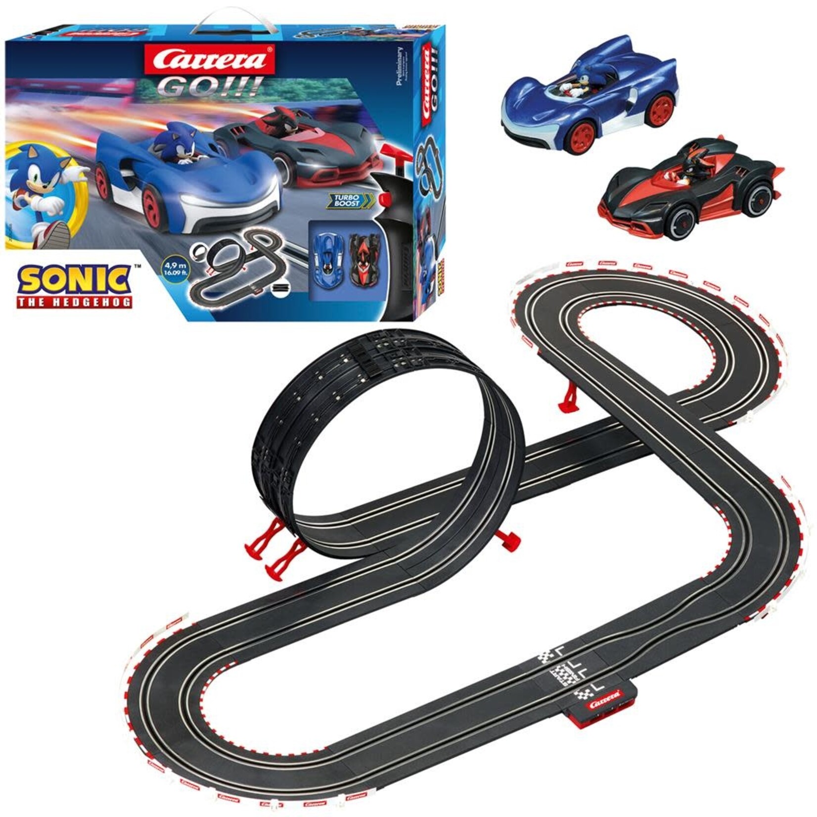 Carrera Carrera Go Sonic Hedgehog 4.9m