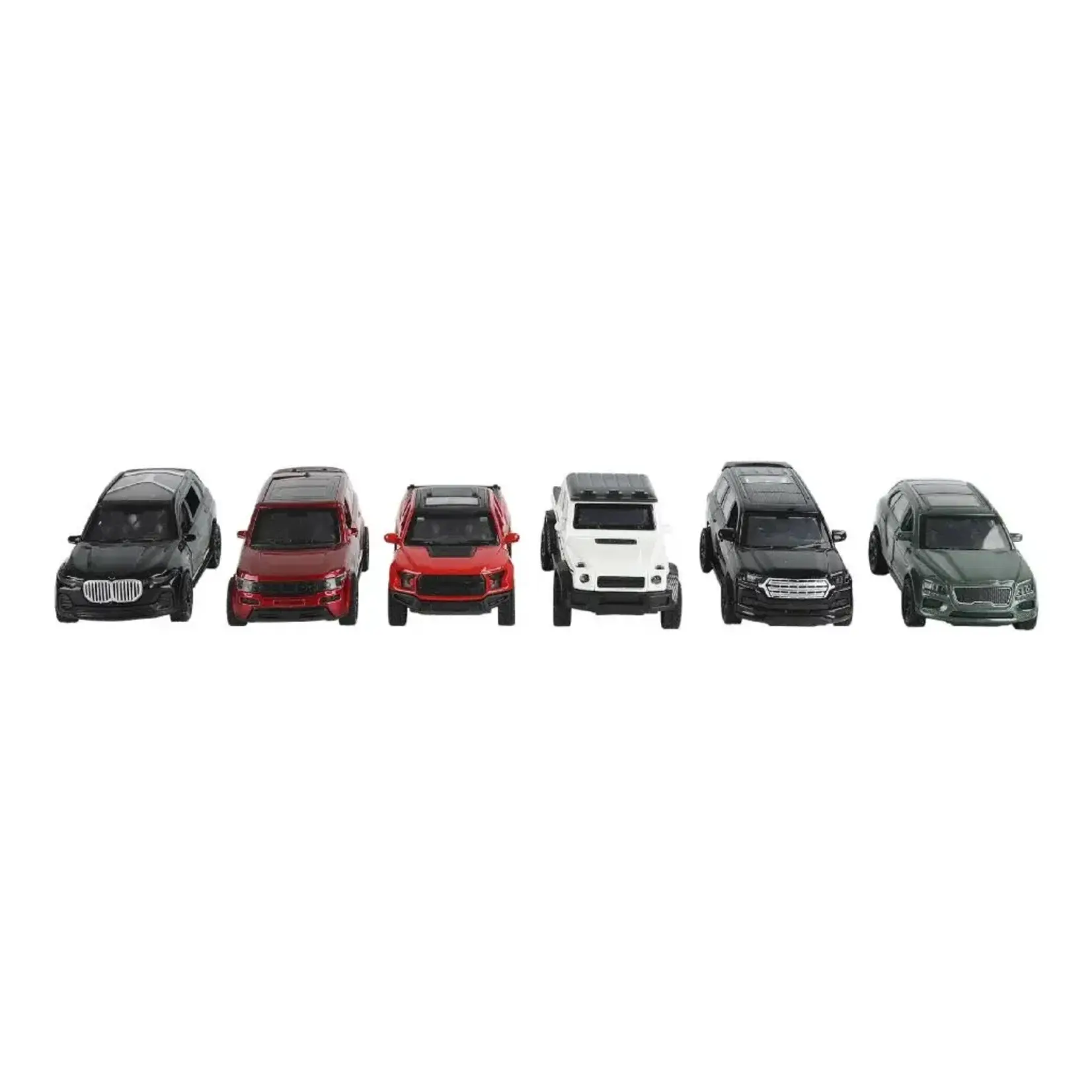 City CITY SUV 1:36 Pull Back Functie 6 Assorti (per stuk)