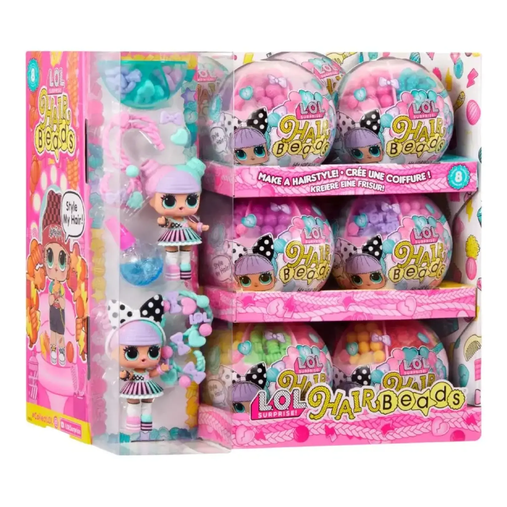 LOL LOL Surprise Hair Beads Tots Assorted (per stuk)