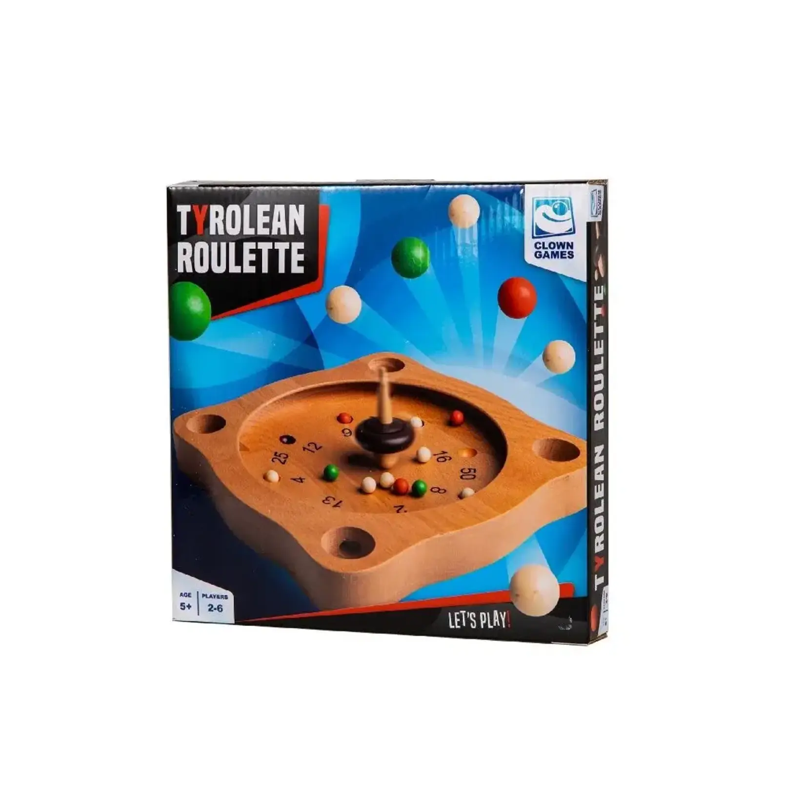 Clown Clown Games Tiroler Roulette Hout
