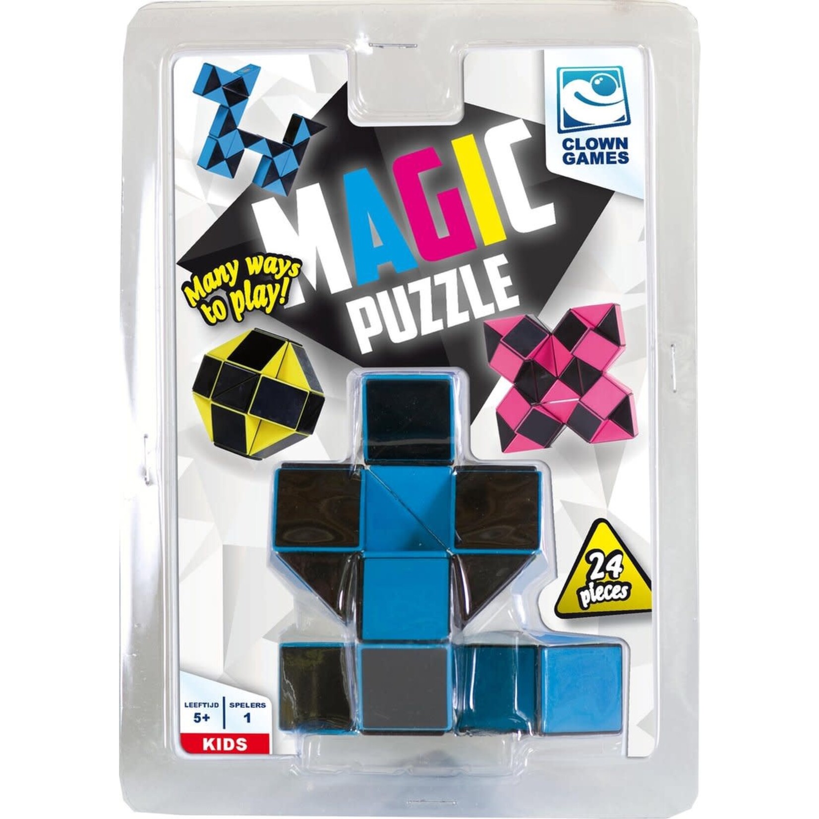 Clown Clown Magic Puzzle 3d 24 Dlg. assorted (per stuk)