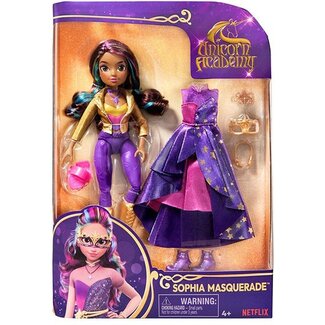 Unicorn Academy Unicorn Academy Pop Sophia Gemaskerd Bal 24cm