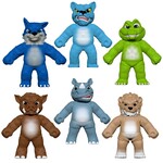 Stretchapalz Rascals Stretch Dieren 6 Assorted (per stuk)