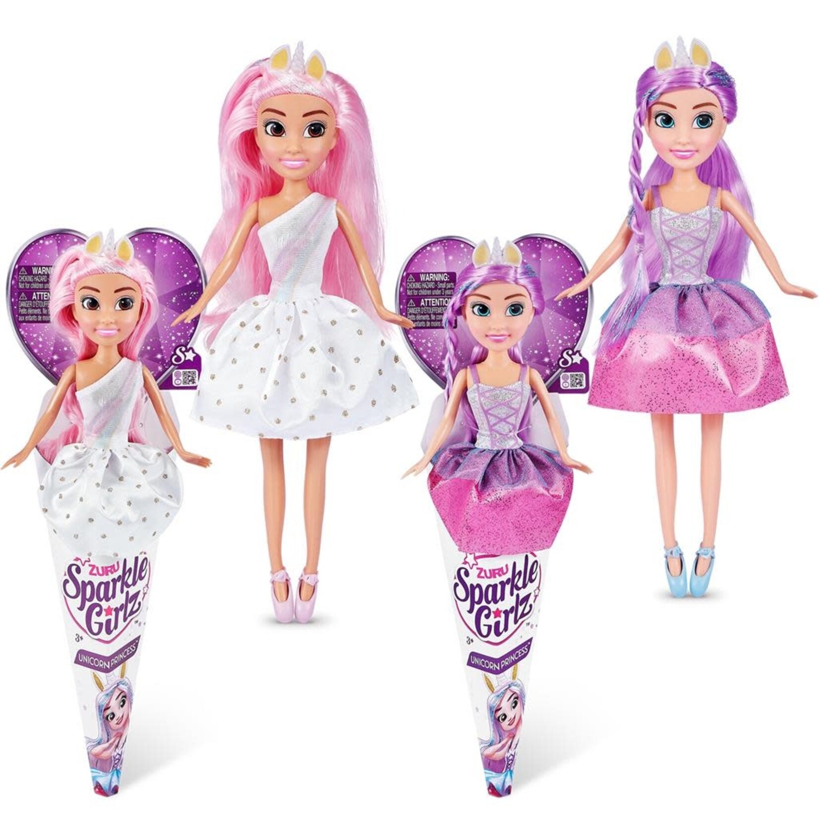 Sparkle Girlz Sparkle Girlz Unicorn Princess 2 assorted (per stuk)