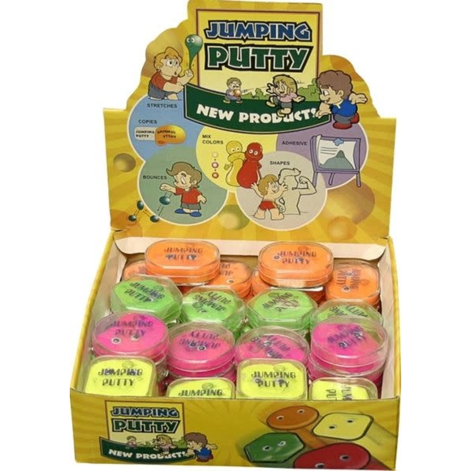 Vedes Jumping Putty, diverse kleuren (per stuk)