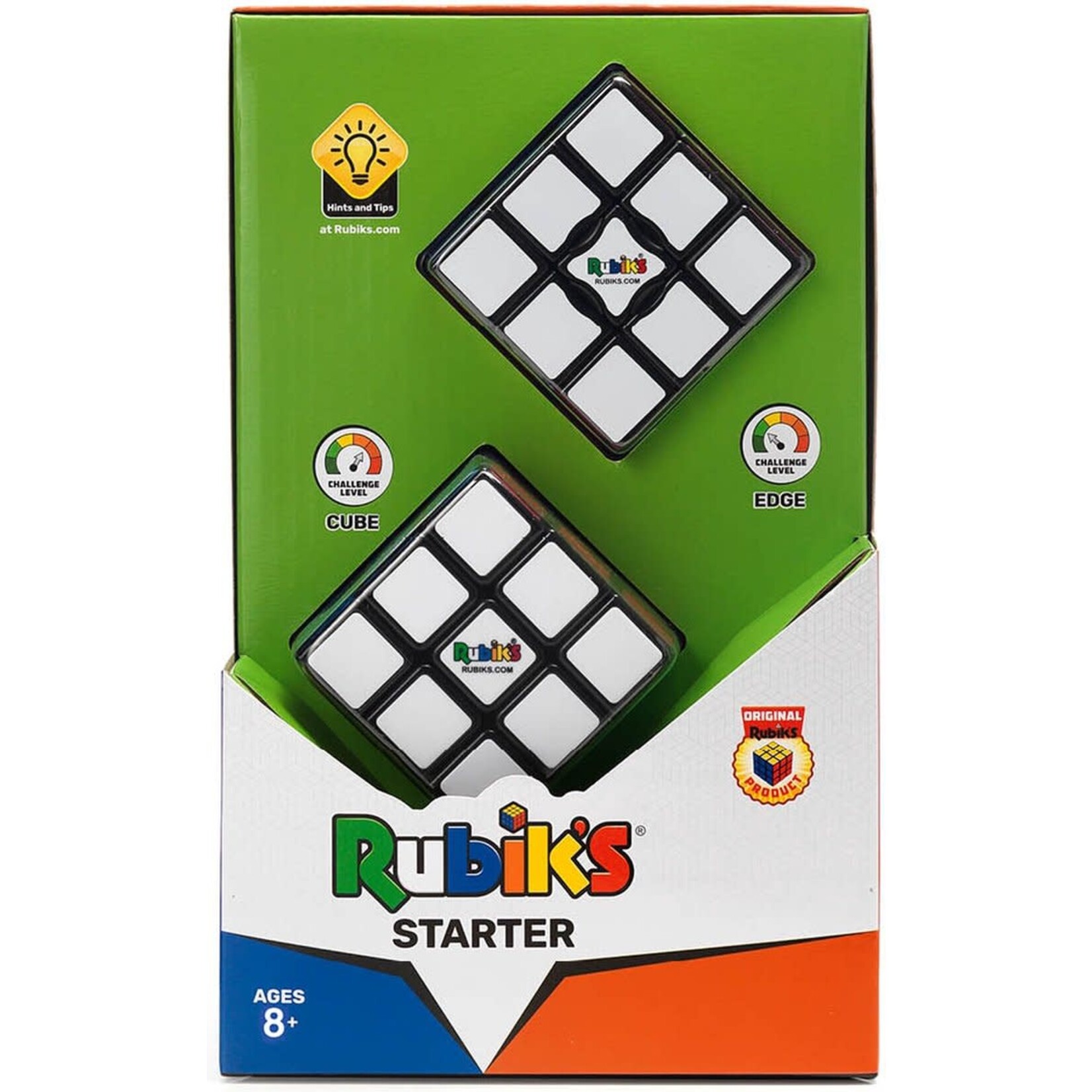 Rubik Rubik's Cube - Originele 3x3-kubus en 3x3x1 Edge Cadeauset