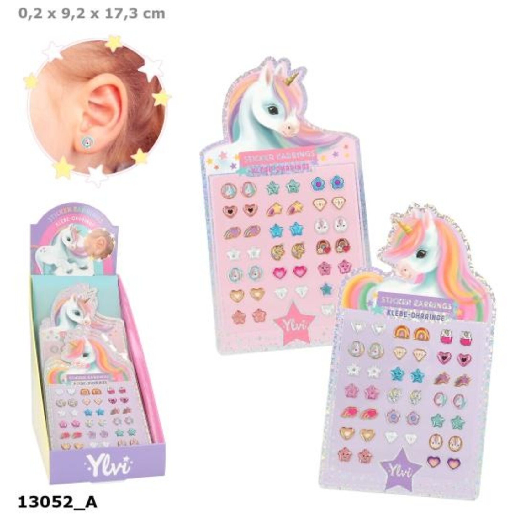 Ylvi Ylvi sticker oorbellen