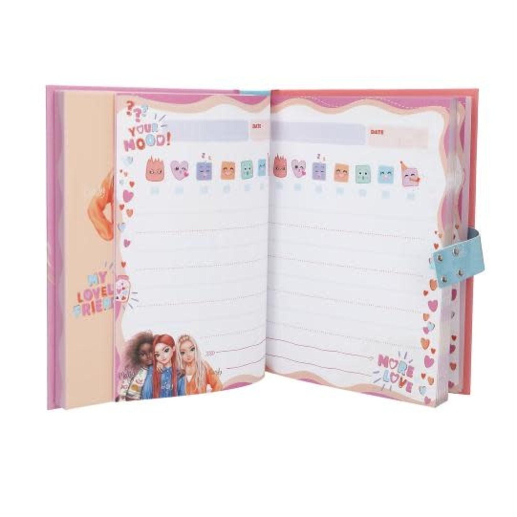 Topmodel TOPModel dagboek met code en geluid