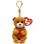 Ty Ty Beanie Bellies Clip Duncan Bear 10cm