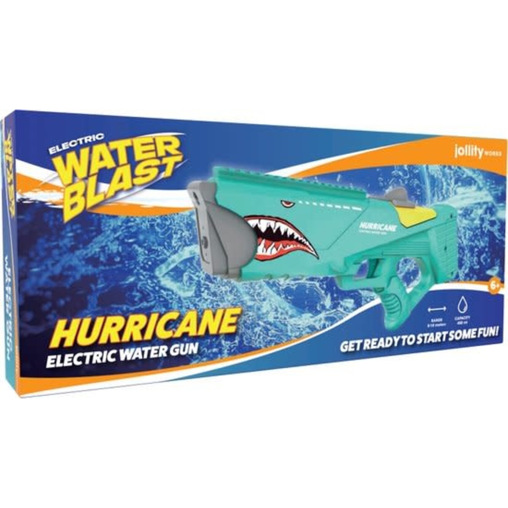 Jolly Waterblast ELECTRISCH WATERPISTOOL HURRICANE GREEN