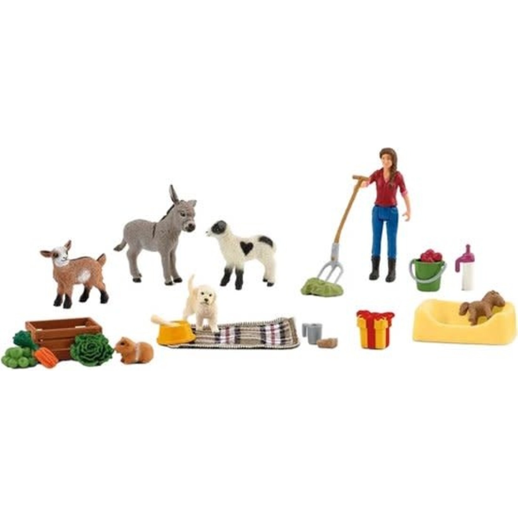 Schleich SCHLEICH - FARM WORLD - 98983 ADVENTKALENDER FARM WORLD 2023